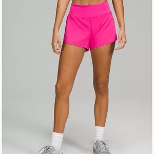 LULULEMON Speed Up Lined Shorts SONIC PINK